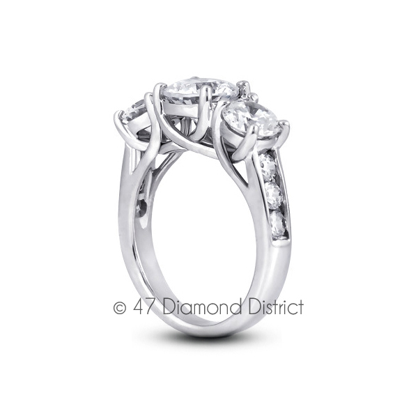 3-06-CT-H-SI1-Round-Natural-Certified-Diamonds-18K-Gold-Classic-Engagement-Ring