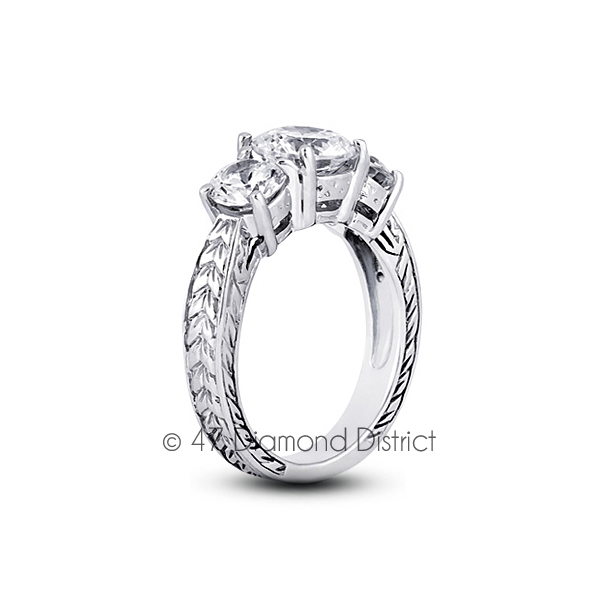 6-03-CT-I-VS2-Round-Natural-Diamonds-18K-Gold-Vintage-Style-Engagement-Ring